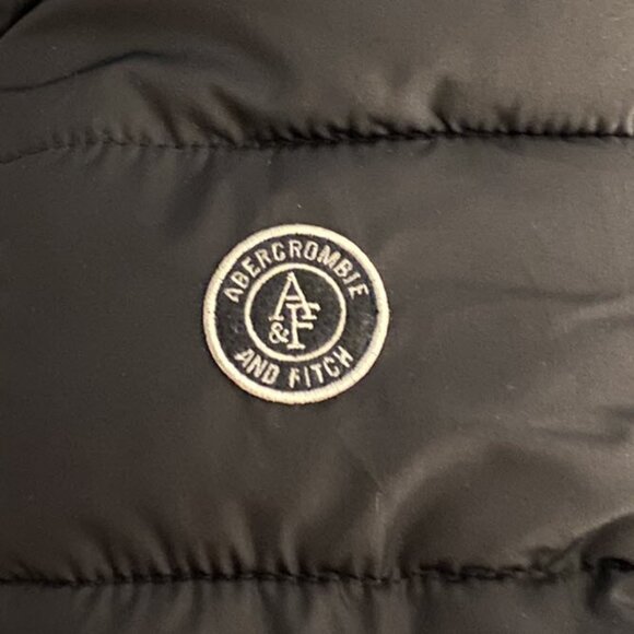 Abercrombie & Fitch Women's Quilted Jacket with Hood - Black - XS - Picture 5 of 6